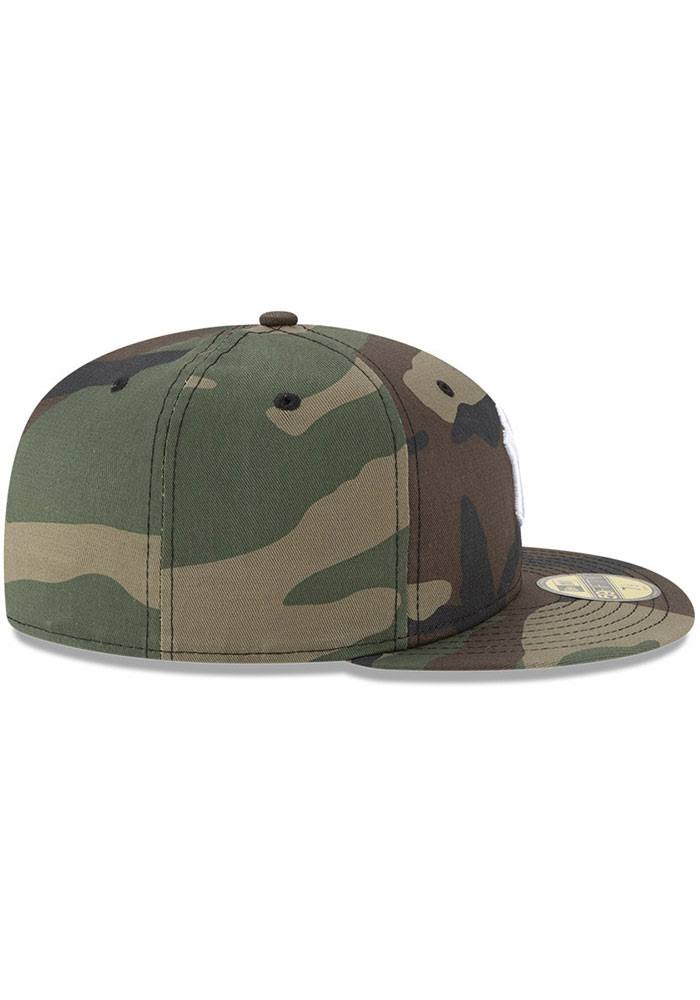 New Era York Yankees Camo Woodland Basic 59FIFTY Fitted Hat