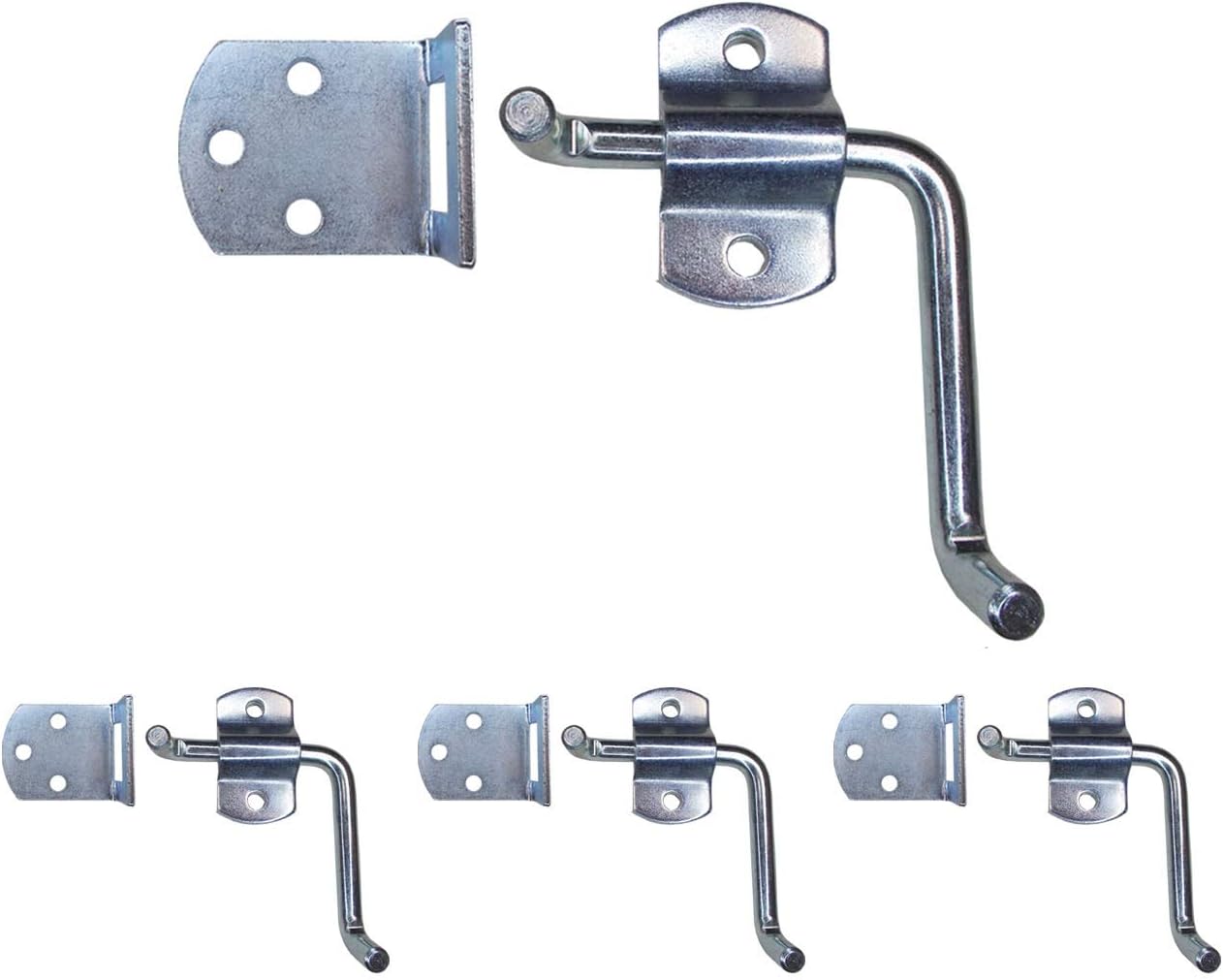 Mega Cargo Control 30 - Pack Straight Side Gate, Stake Bed Latches Set for Stake Body Gates, Trucks, & Trailers