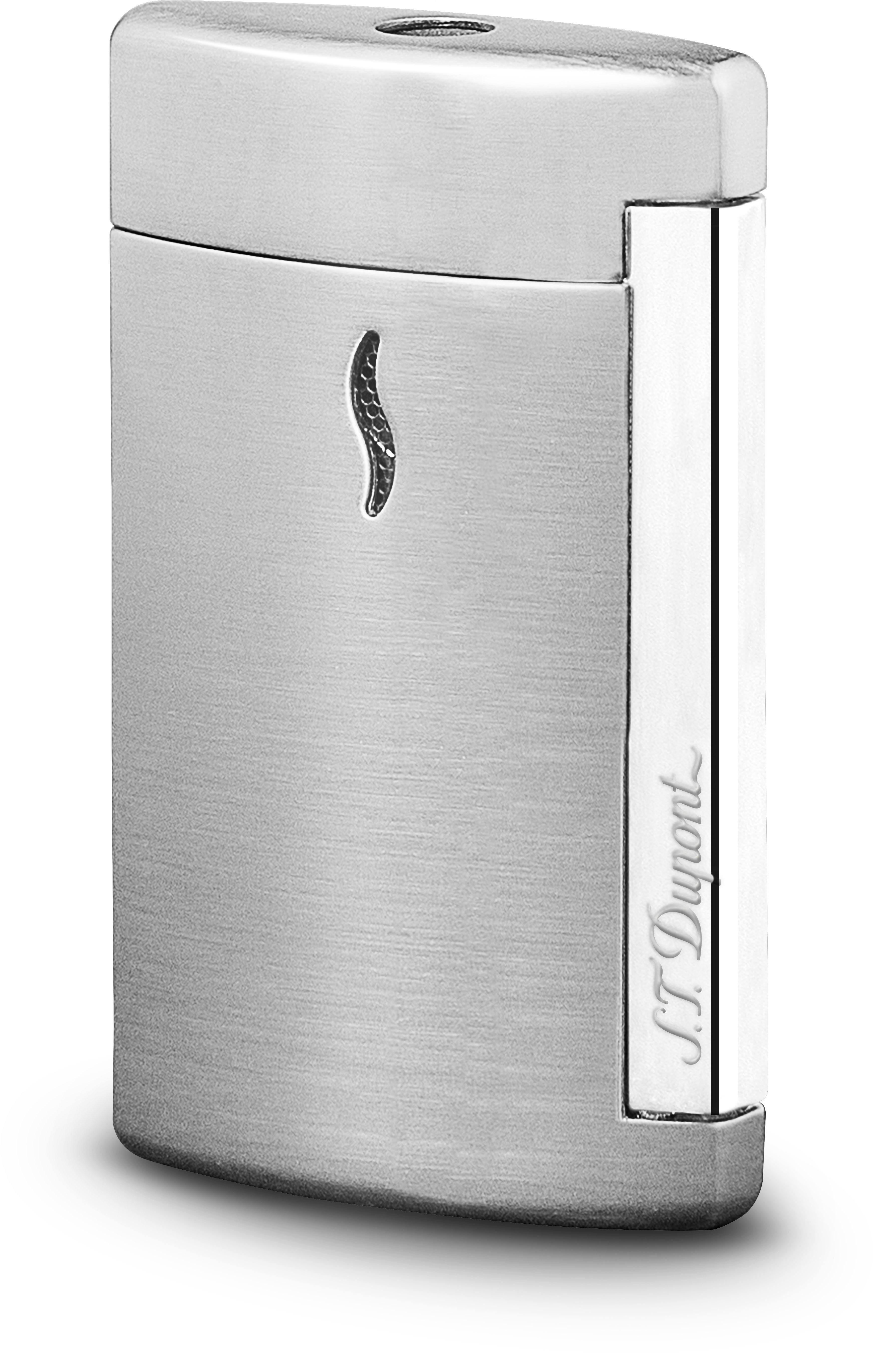 S.T. Dupont Lighter Minijet - Brushed Chrome