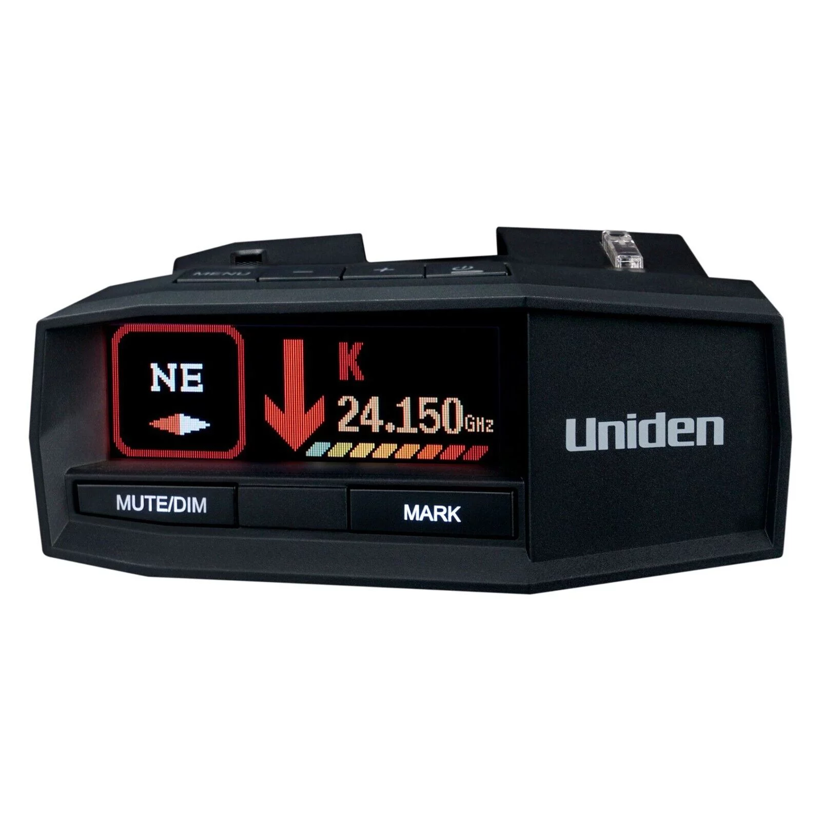 Restored Uniden R8 Radar/Laser Detector Long Range with Built-In GPS, Directional Arrows [Refurbished]