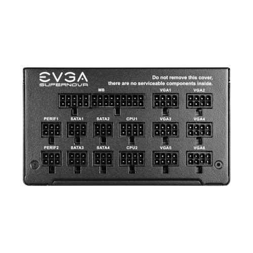 EVGA 1000 GT, 80 Plus Gold 1000W, Fully Modular, Eco Mode with FDB Fan, 100% Japanese Capacitors, 10 Year Warranty, Includes Power ON Self Tester, Compact 150mm Size, Power Supply 220-GT-1000-X1