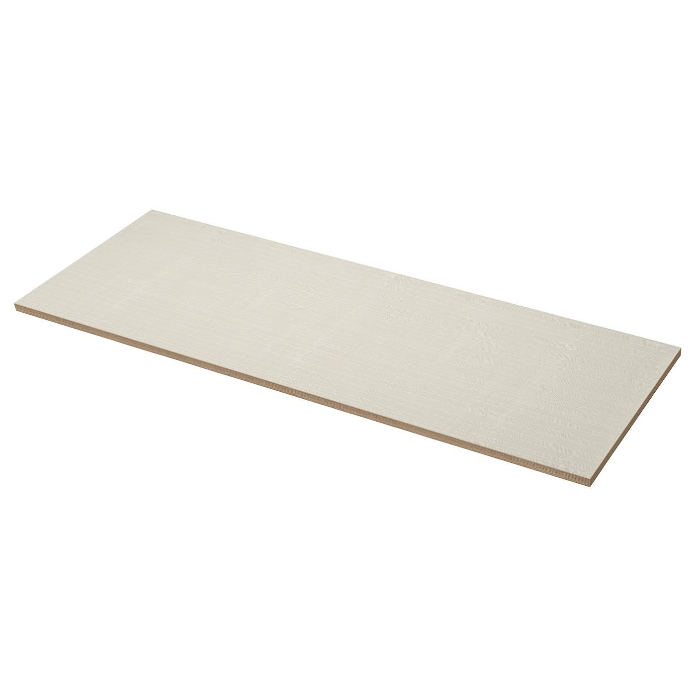 IKEA - EKBACKEN Countertop, Matte beige/patterned Laminate, 74x1 1/8
