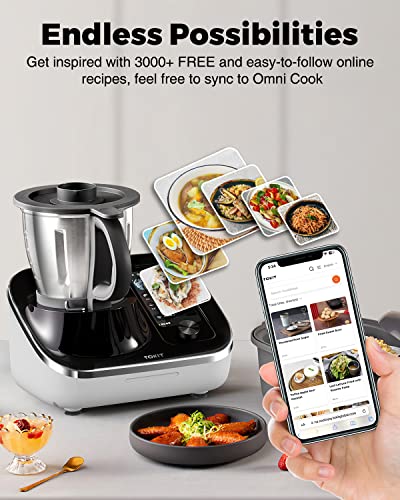 TOKIT Omni Cook Smart Food Processor Cooking Robot