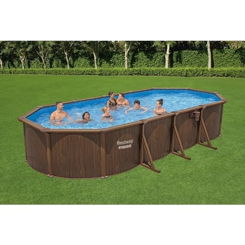 Bestway Hydrium Steel Wall Above Ground Swimming Pool Set