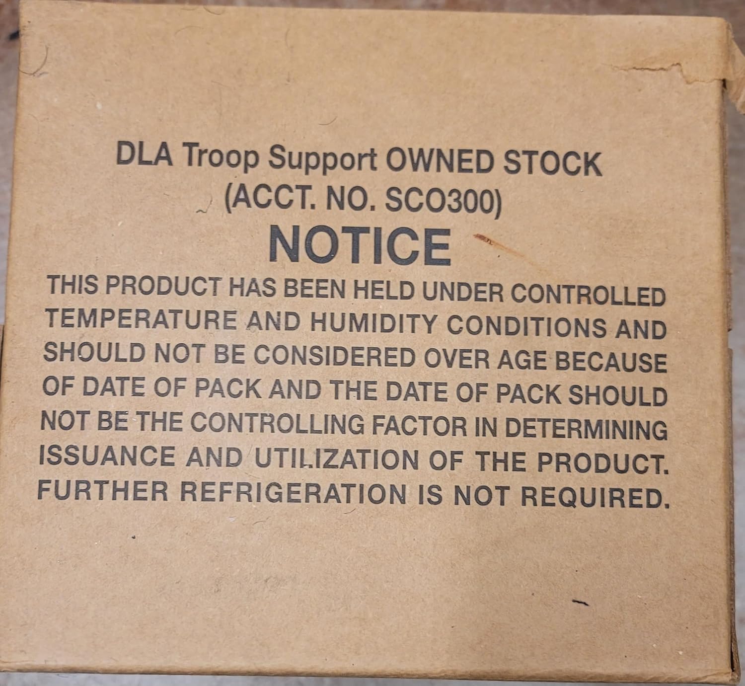 2023 Inspection Dated MRE (Meals-Ready-To-Eat) Case – Military MRE Random Case "A or B"