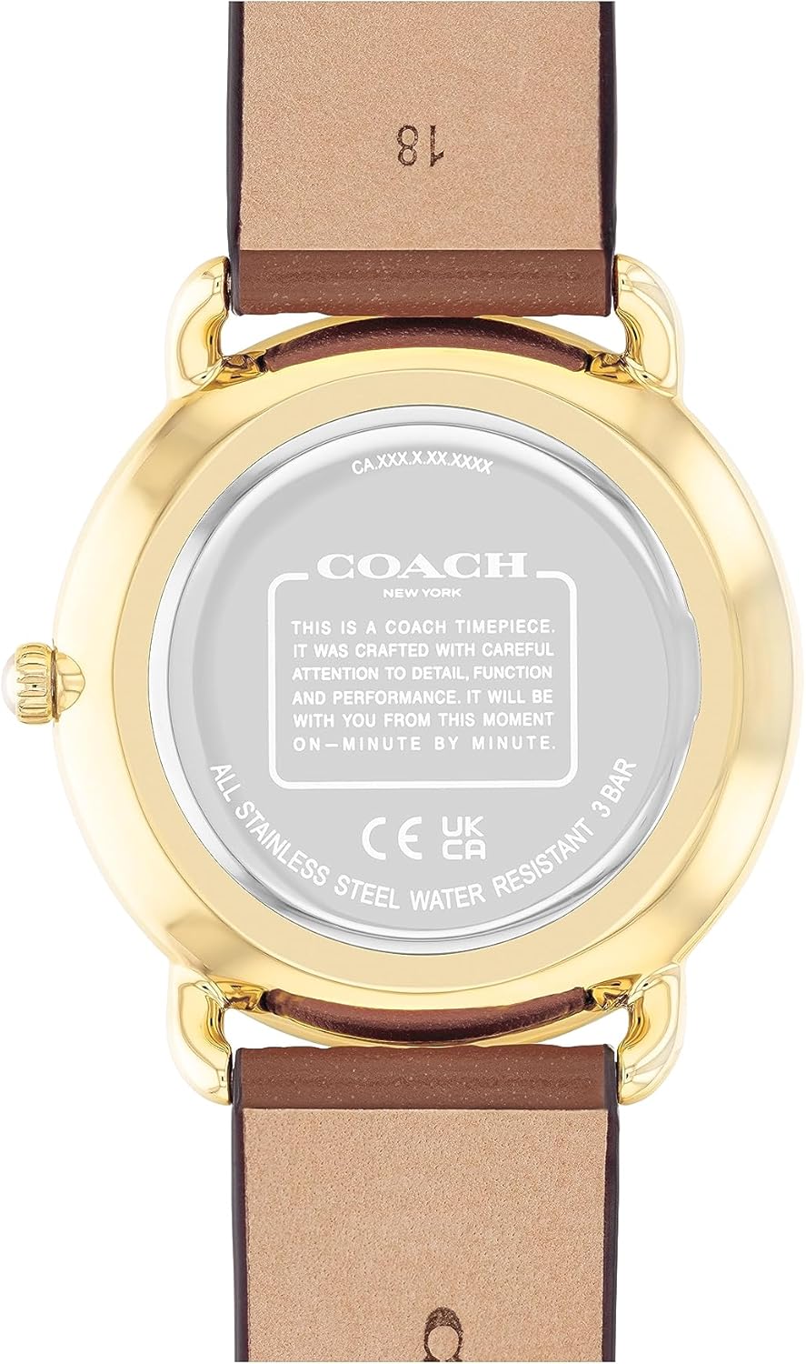 Coach Elliot Women's Watch | Elegant and Sophisticated Stles Combined | Premium Quality Timepiece for Everyday Wear | Water Resistant | (Model 14504206)