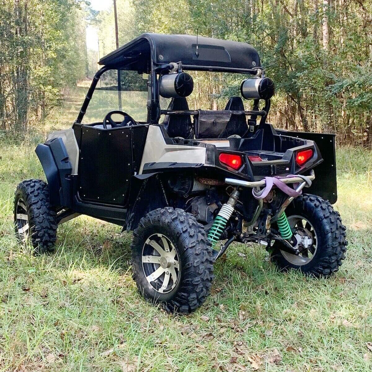 Steel Doors Compatible with 2008-2014 Polaris RZR 800/ S 800/ XP 900/570 Left & Right
