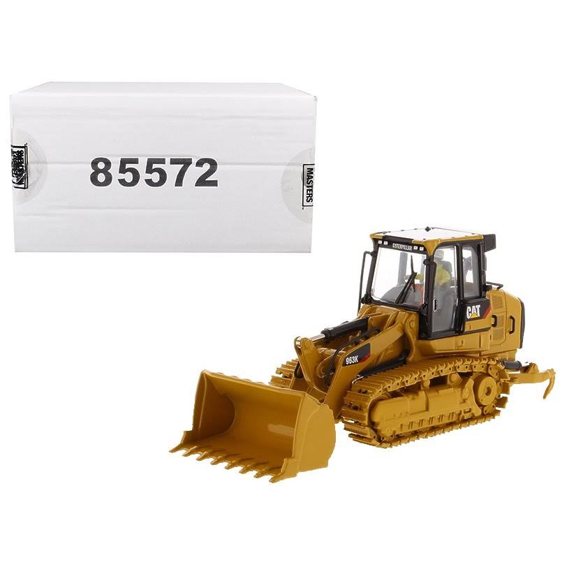 Cat Caterpillar 963K Track Loader with Operator High Line Series 1/50 Diecast Model by Diecast Masters