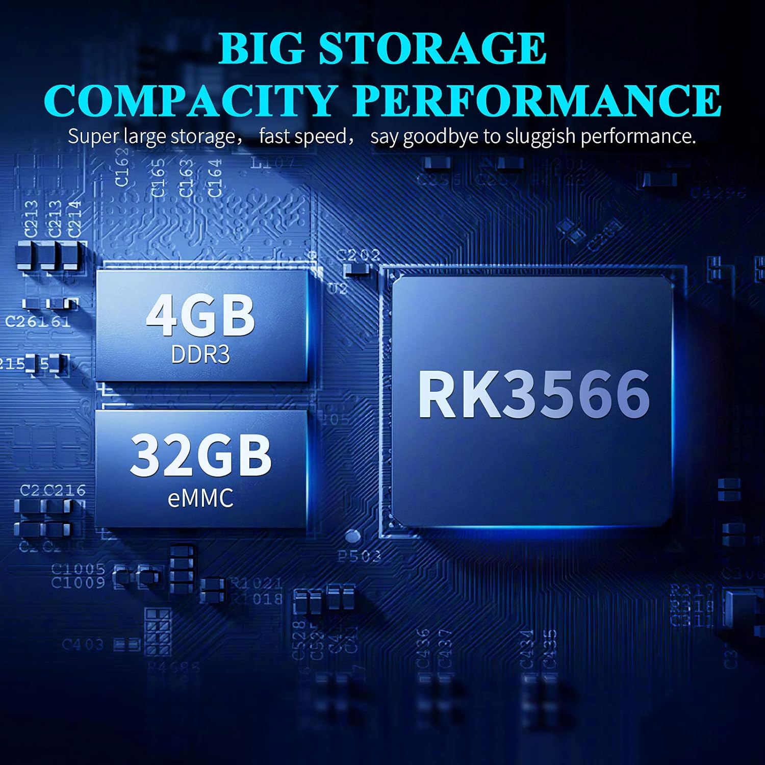 Android TV Box 11.0, 2022 Newest Android TV Box 4GB RAM 32GB ROM with RK3566 Quad-Core，TV Box support Dual- WiFi 2.4G/5GHZ 1000M LAN 8K HDR 10/BT4.2/3D/ USB 3.0 with Wireless Mini-Keyboard Android Box