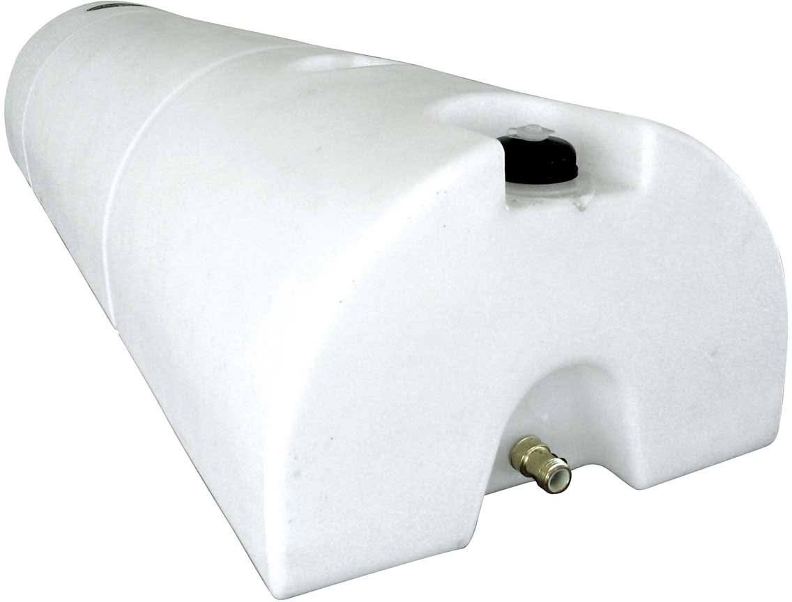 High Country Plastics 48 Gal Half-Moon Lay-Down Water Caddy