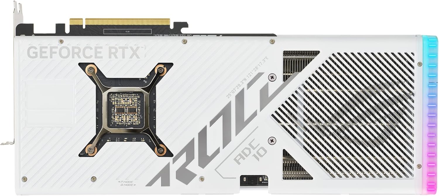 ASUS ROG Strix GeForce RTX ™ 4080 White Edition Gaming Graphics Card (PCIe 4.0, 16GB GDDR6X, HDMI 2.1a, DisplayPort 1.4a)