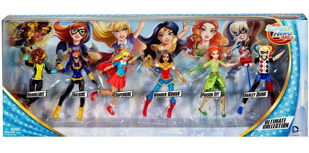 DC Comics Super Hero Girls Ultimate Collection 6 Action Figure 6-Pack