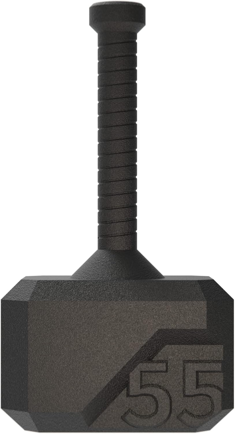 Thor Kettlebell Series by Tribe WOD, Workout Kettlebell Weights for Lifting Crossfit Kettlebell Muscle Building Cardio Fitness, Endurance and Stamina for Daily Workout Routine - 15 - 55lb Kettle Bells