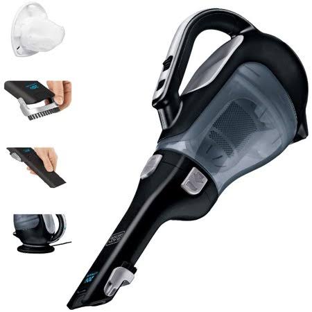 Black+decker Dustbuster Handheld Vacuum, Cordless, Black (bdh2000l)