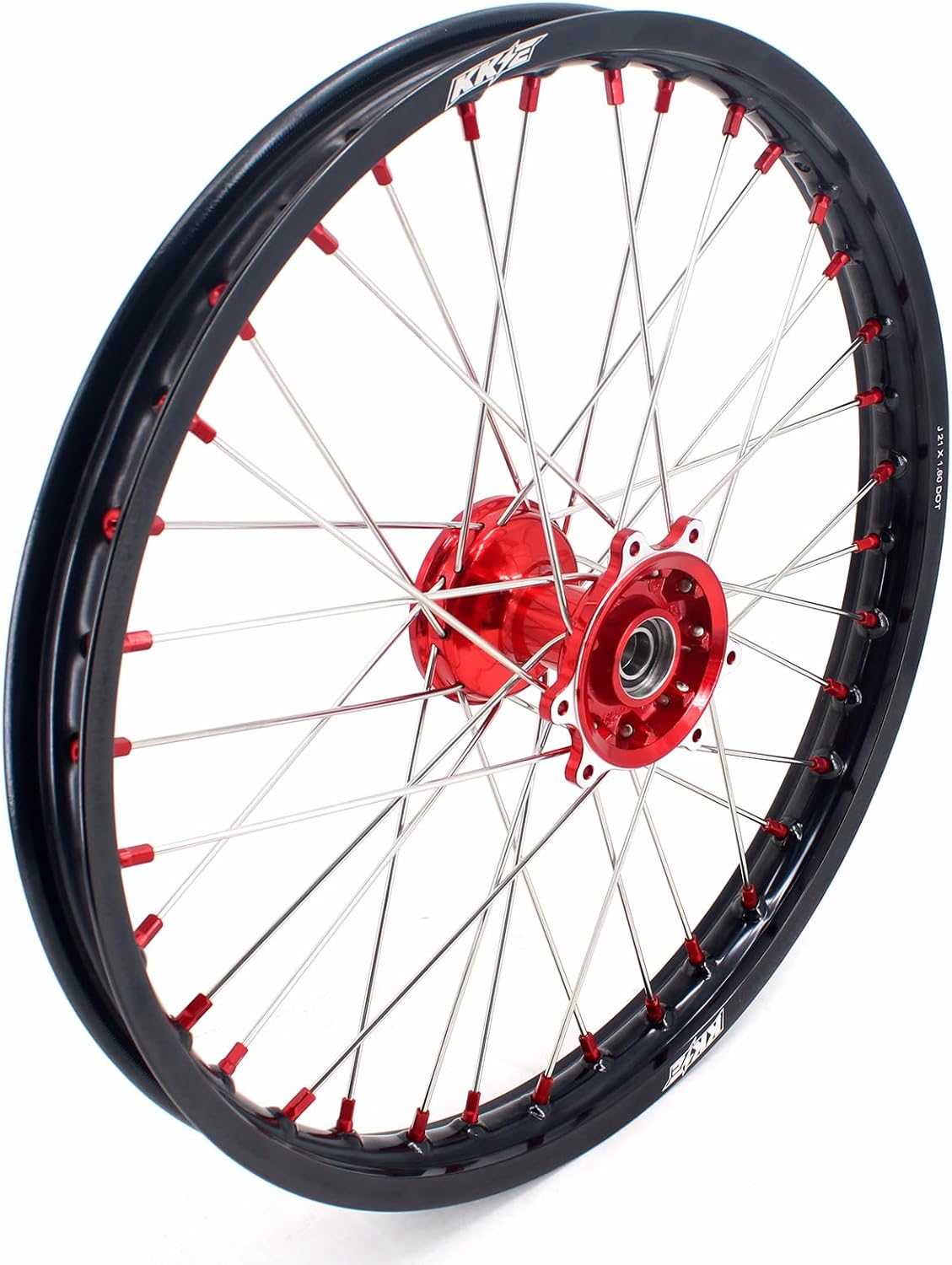 KKE 21-19'' Cast Hubs For Honda CRF250R /CRF450R /CRF450L/ CRF450RL CRF450X CRF450RX 2024 New MX Wheels Rims Nipples