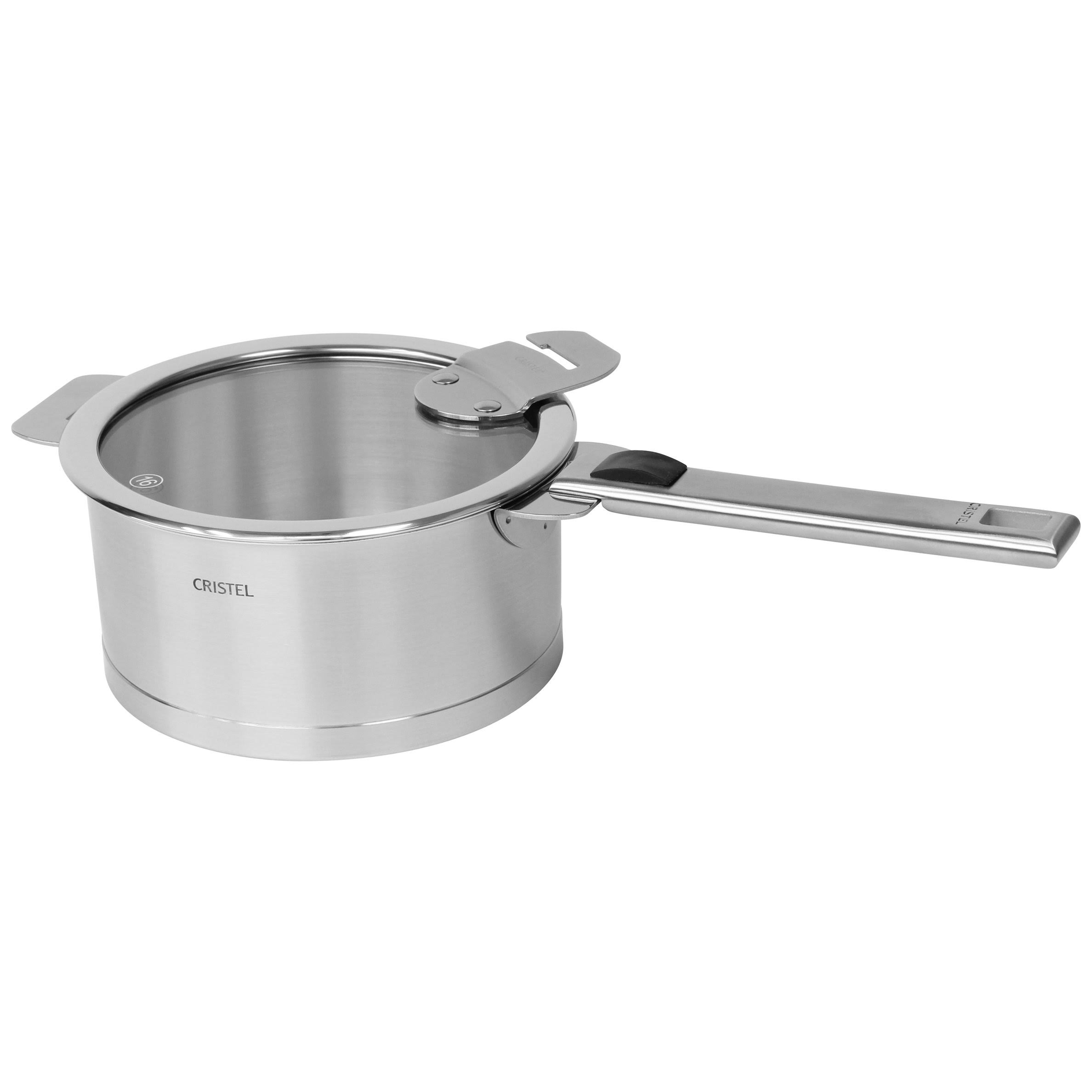 Cristel Strate Saucepan with Lid 1qt.