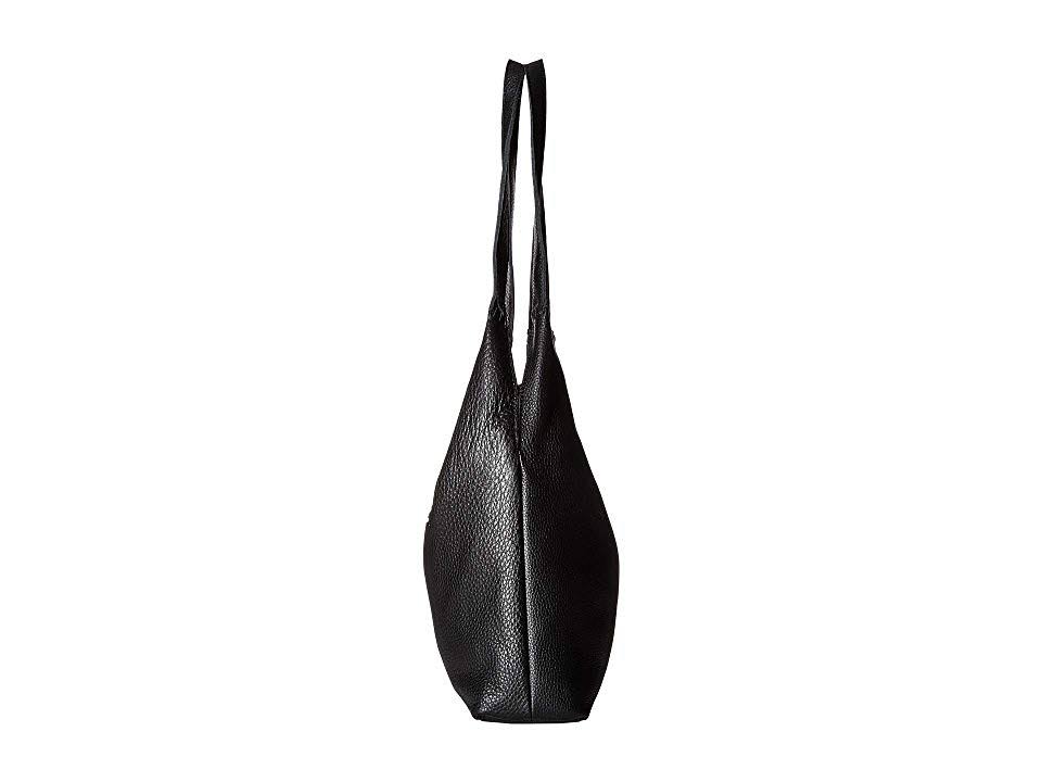 The Sak Huntley Leather Hobo - Black/Gold
