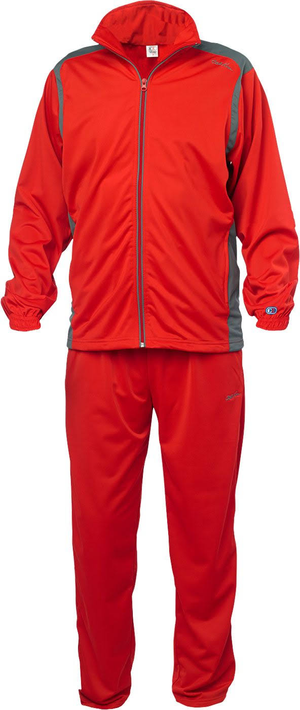 Cliff Keen All American Tricot Wrestling Warm Up Suit, Medium, Gray