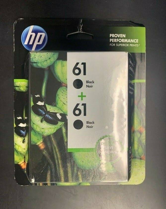 HP Ink Cartridges, Black, 61