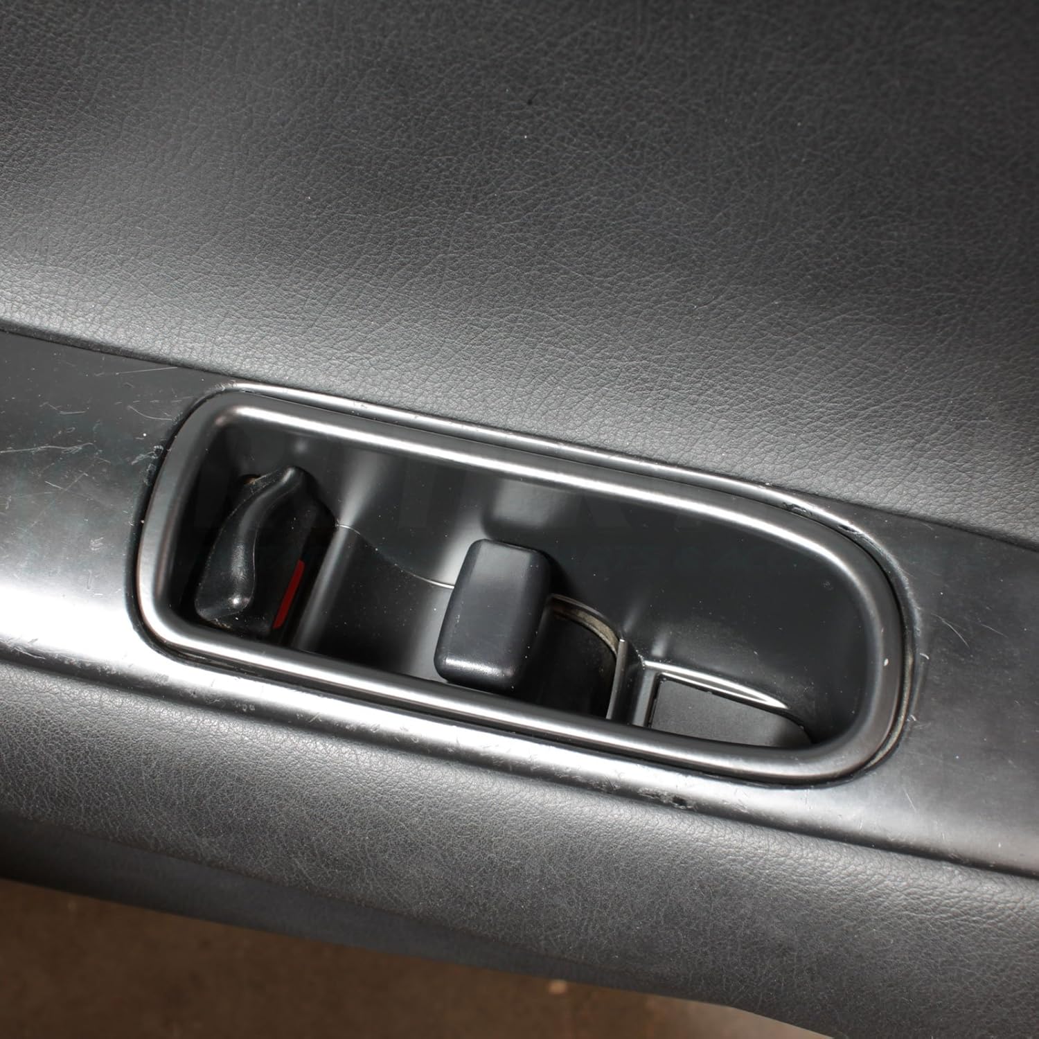 1993-1995 Mazda RX-7 FD3S Aluminum Interior Door Pull Handles - Black - by Rotary13B1