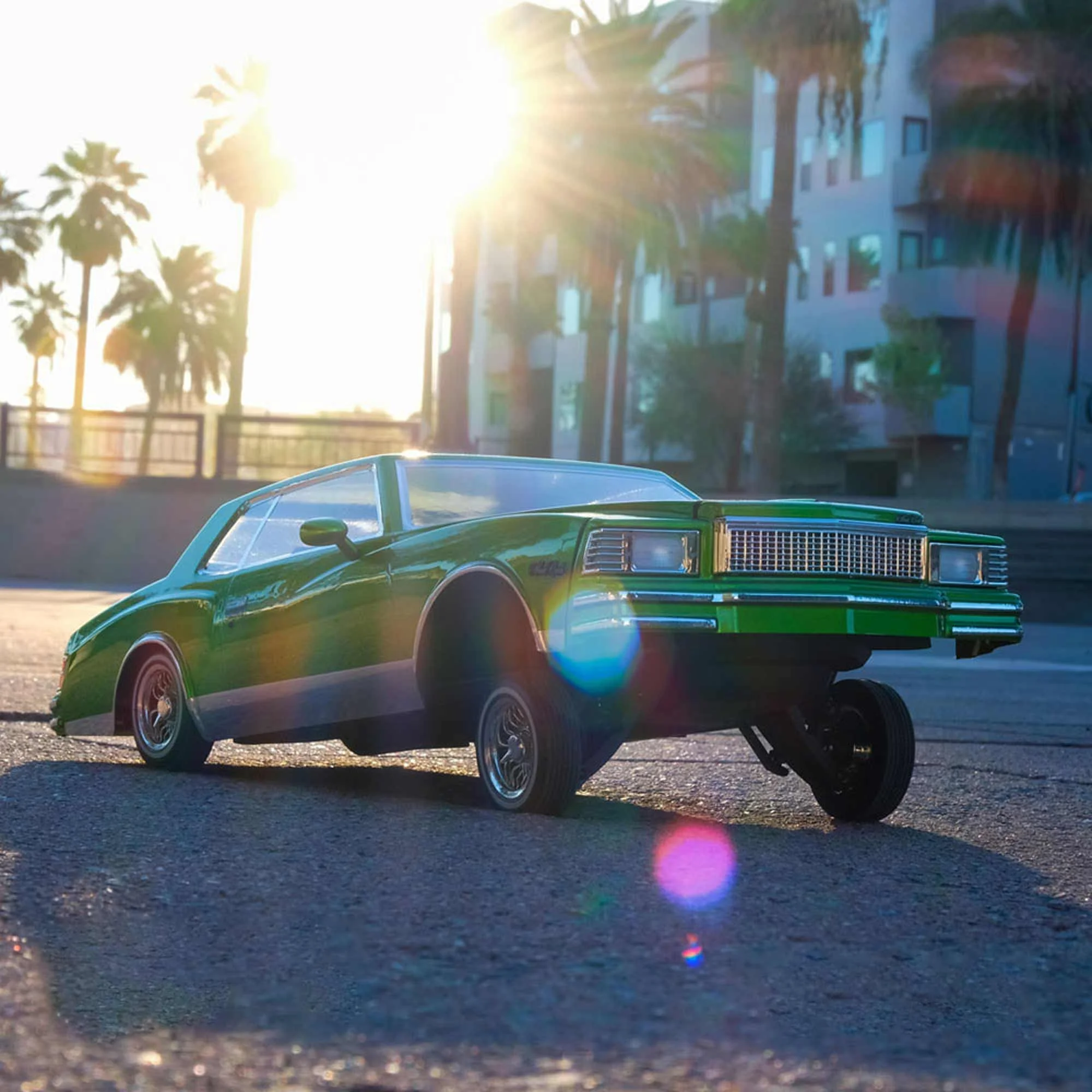 Redcat Racing 1/10 1979 Chevrolet Monte Carlo Brushed 2 Wheel Drive Lowrider RTR Ready to Run Green RER15154 Cars Elec RTR 1/10 On-Road