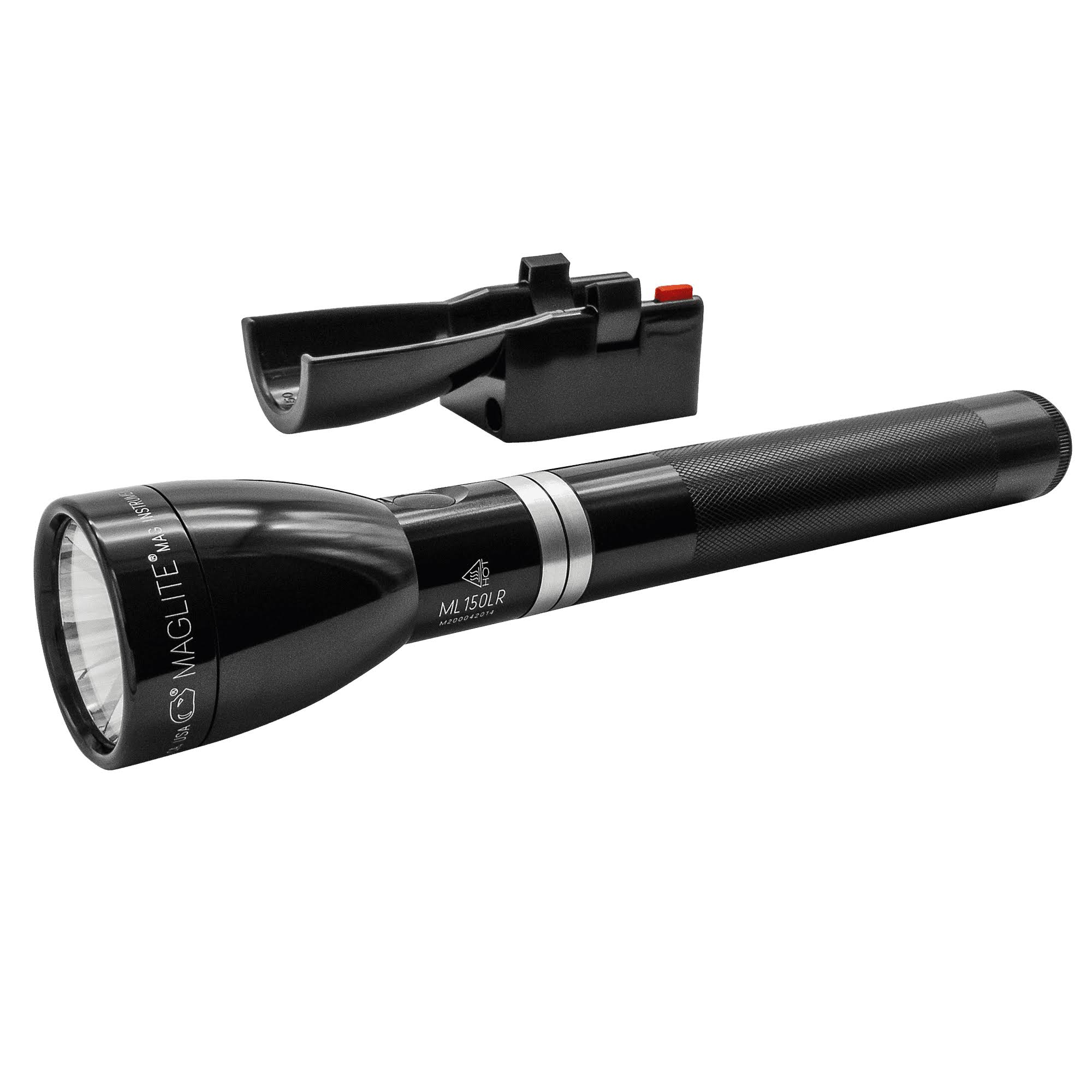 Maglite ML150LR-4019 Rechargeable Tactical Duty Black LED Flashlight Light