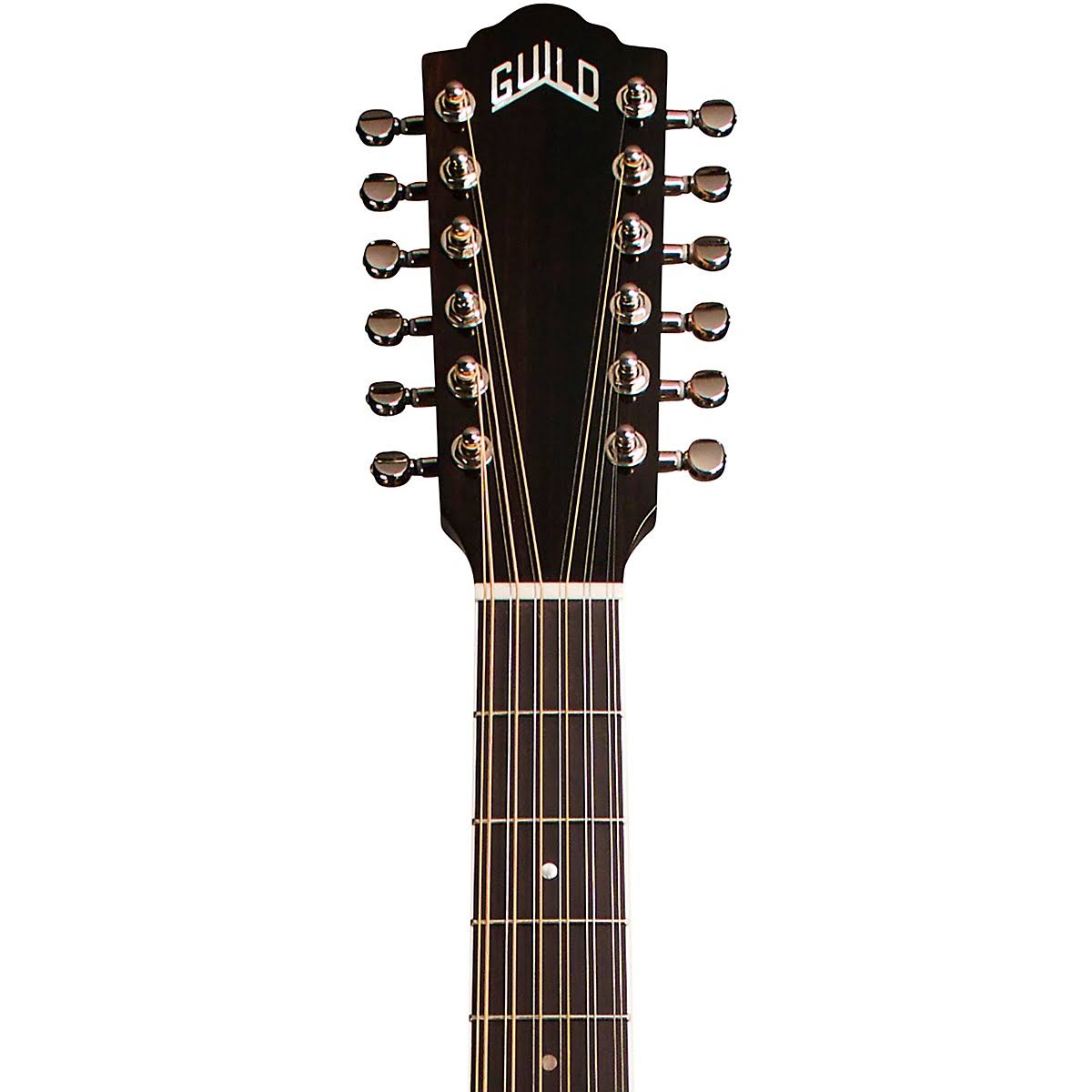 Guild F-2512CE Deluxe 12-String Cutaway Jumbo Acoustic-Electric Guitar Antique Burst