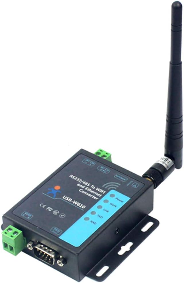 Industrial Serial to WiFi and Ethernet Converter Realize Serial Data and TCP/IP Data Package Transparent Transmission Modbus RTU to TCP Modbus Polling