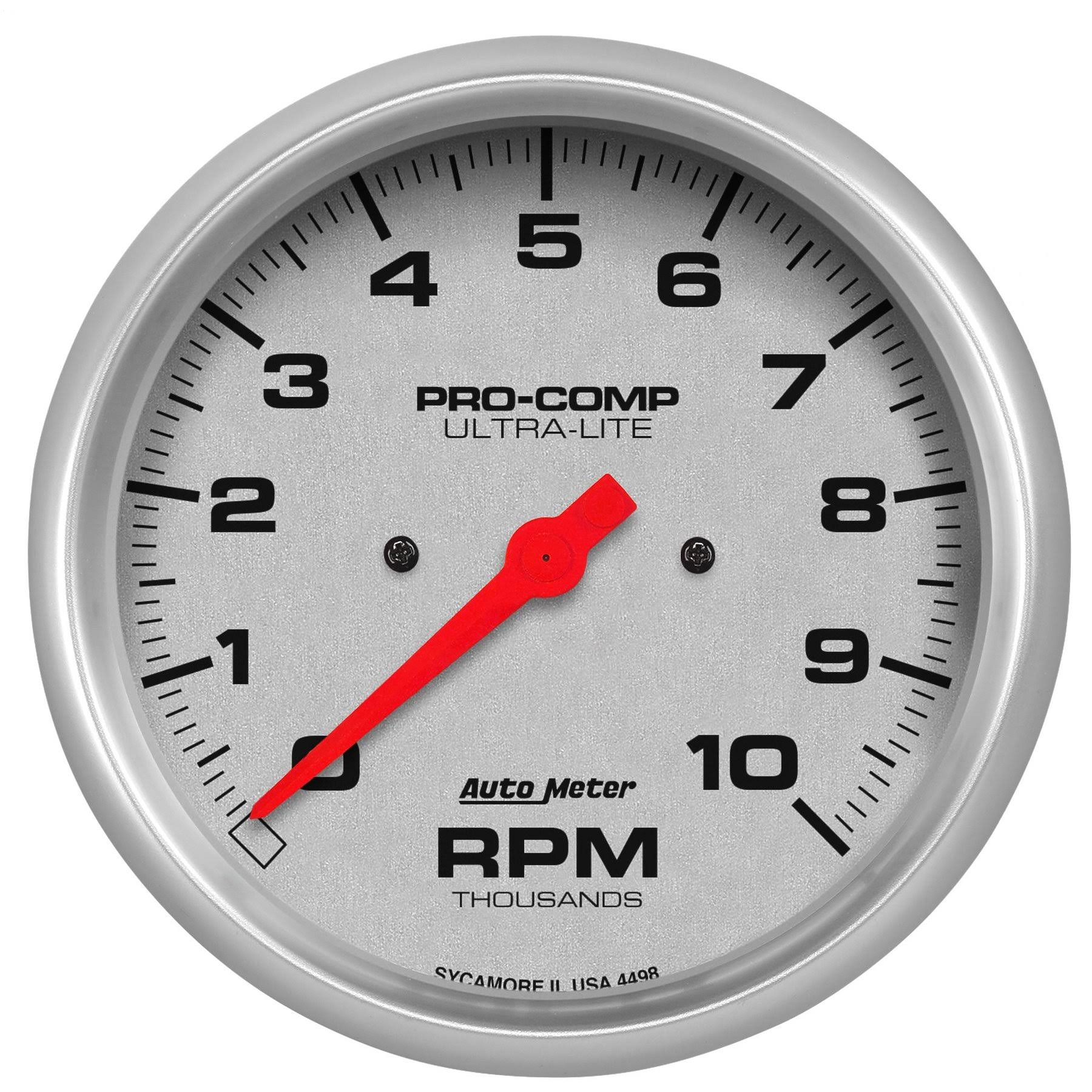 Auto Meter 4498 Ultra-Lite In-Dash Electric Tachometer