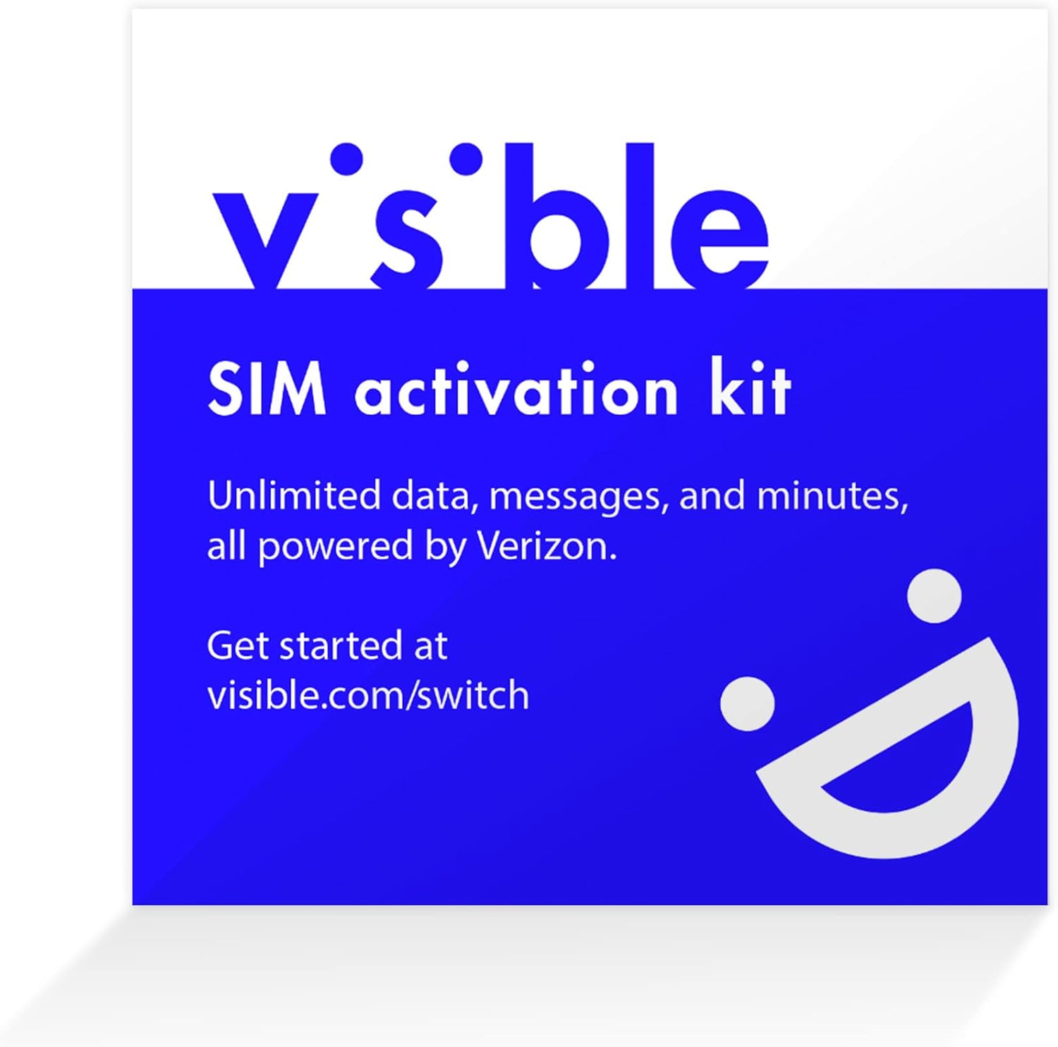Visible Wireless SIM Card | As Low as $25/mo Unlimited Data Prepaid Cell Plan