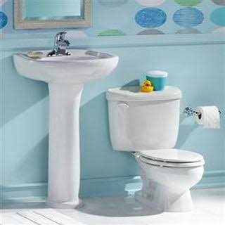 American Standard Baby Devoro FloWise 10 Inch High Round Front Toilet 2315.228.020 - Shop Hardware Tools Online Store