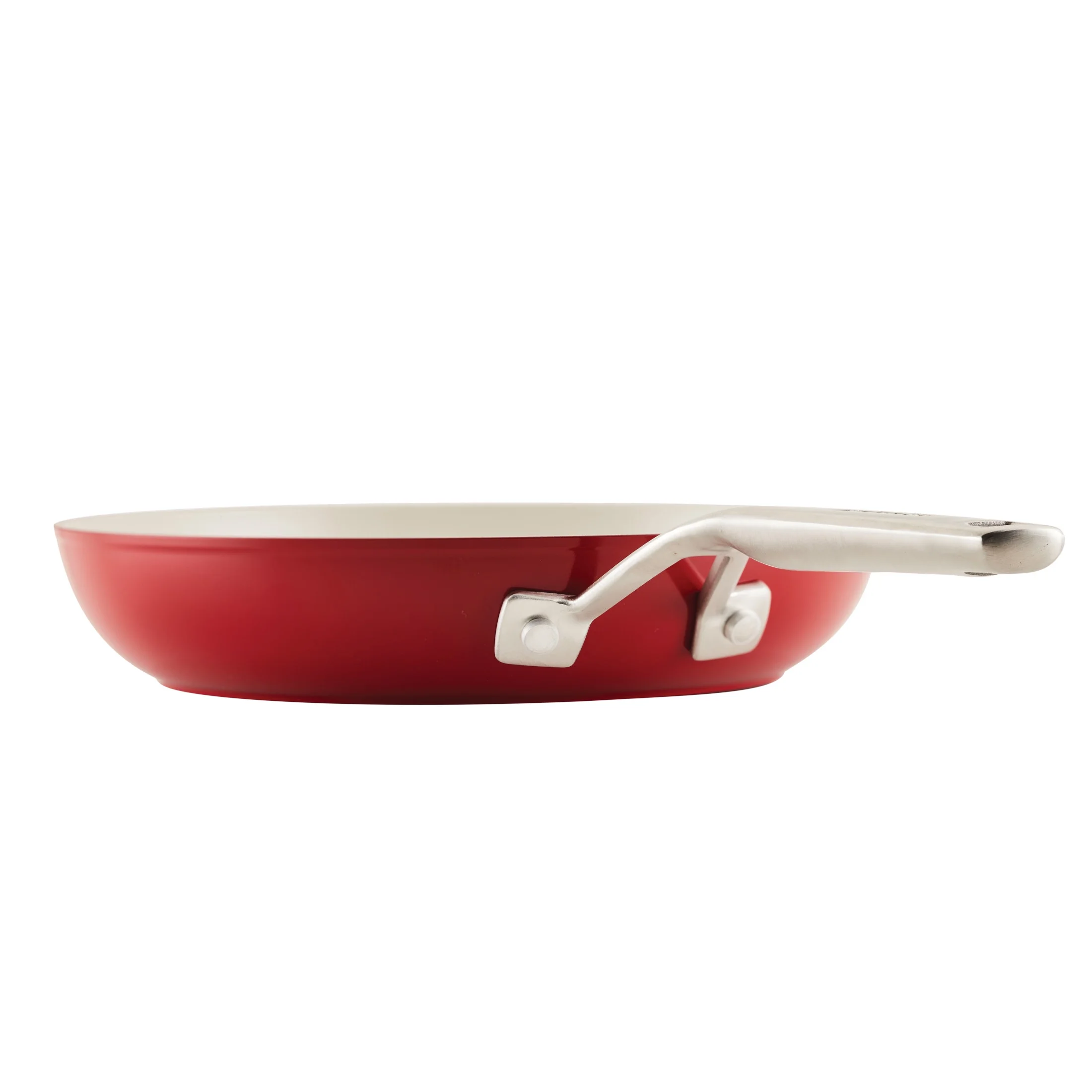 KitchenAid Hard Anodized Ceramic 10 Piece Nonstick Cookware Pots and Pans Set, Empire Red