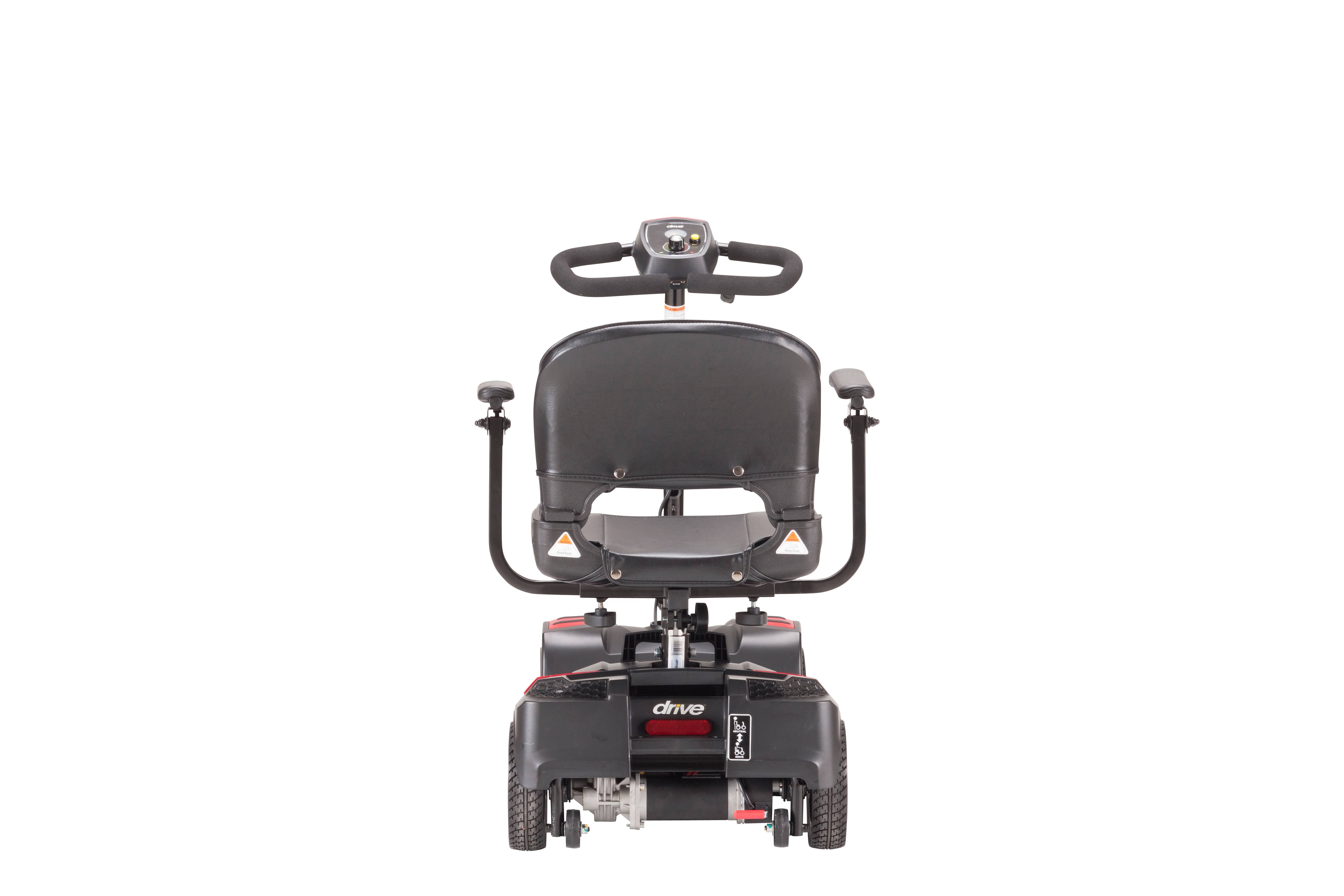 Drive Medical Scout Compact Travel Power Scooter, 4 Wheel