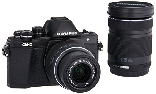 OM SYSTEM OLYMPUS OM-D E-M10 Mark II Mirrorless Camera (Black) - Body only