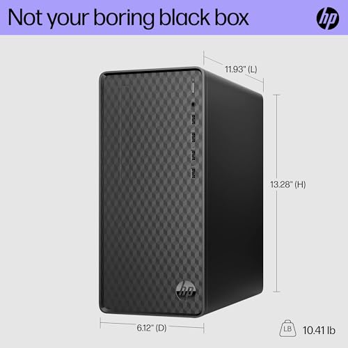 HP Everyday Desktop Computer PC - AMD Ryzen 3 5300G Processor(up to 4GHz), 32GB RAM, 1TB PCIe SSD, 2TB HDD, for Business, Study, Videos, and Gaming, Wi-Fi, Bluetooth, Windows 11 Pro with Gaming Mouse