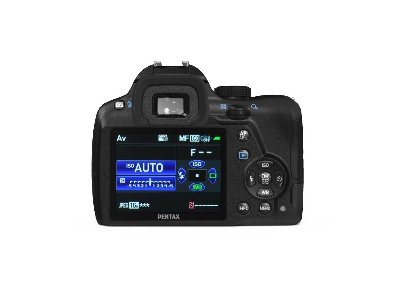 Pentax K-50 16.3 MP Digital SLR Camera - 1080p - Black - Body Only