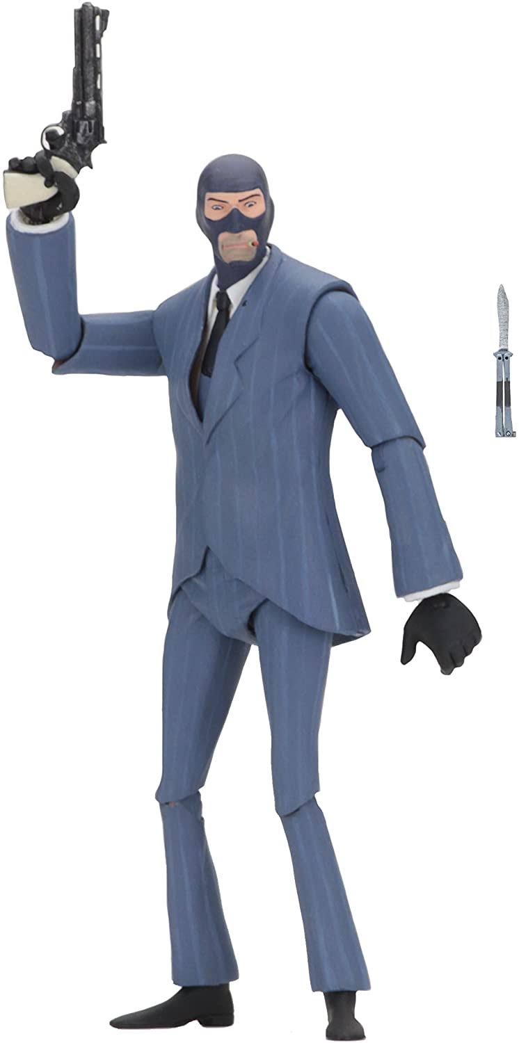 Team Fortress 2 - 7x22 Scale Action Figure - Series 3.5 Blu Spy