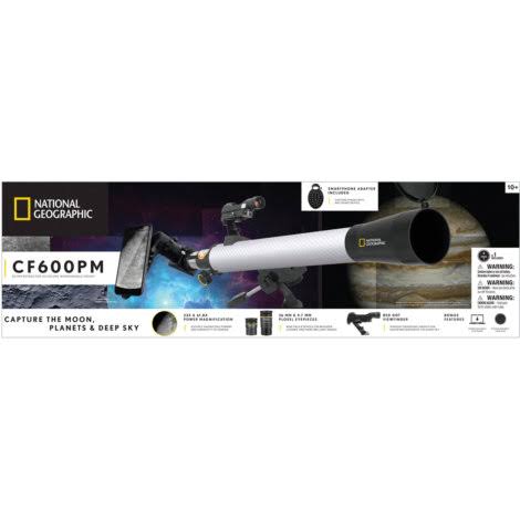 National Geographic CF600 Pan Handle Telescope Carbon Fiber 60mm