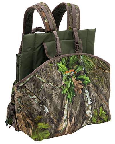 ALPS OutdoorZ Impact Camo Turkey Vest with Removable Flip Down Seat, Game Bag and Plenty of Pockets for Calls and Strikers