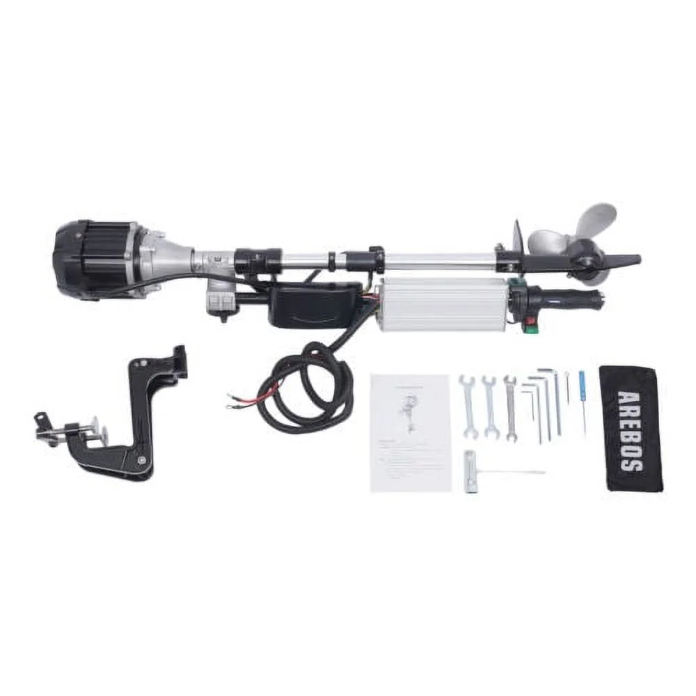 1000W 48V Outboard Engine  Outboard Motor Trolling Motor Aluminum Motor  4800rpm