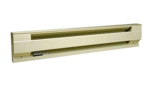 Cadet 5F1250A (06510) Electric Baseboard Heater 60' 1250Watt 240volt Almond (Brown) 458910