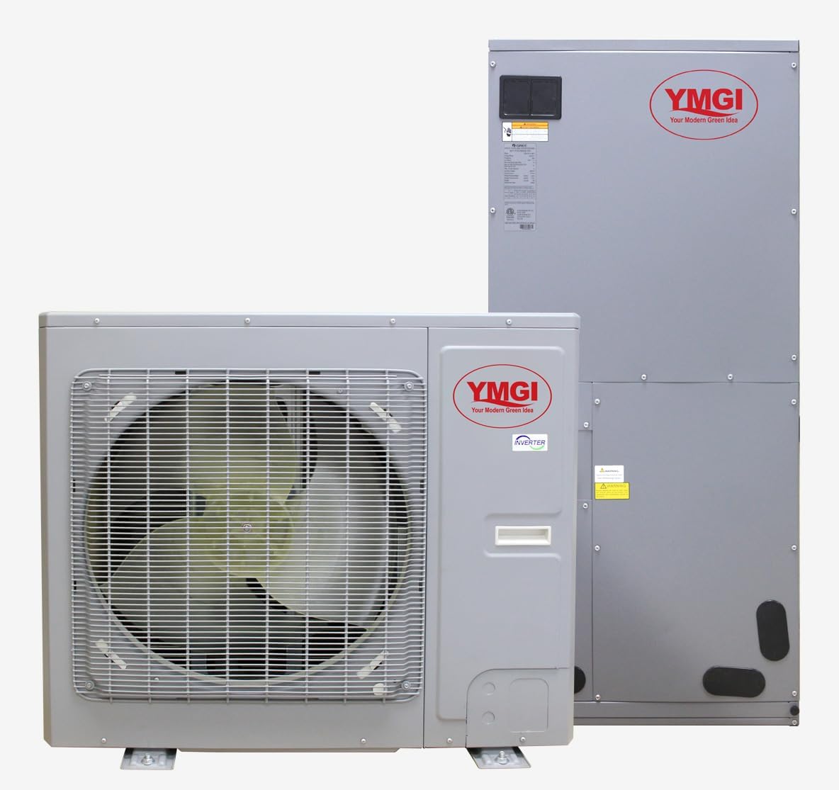 3 Ton 20 SEER Variable Speed YMGI Universal Central Heat Pump Split System - Upflow/Horizontal -System Only