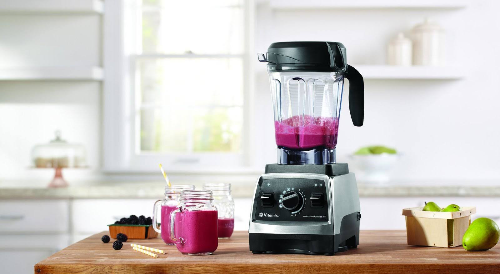 Vitamix Professional Series 750 - Brushed Stainless Metal Finish