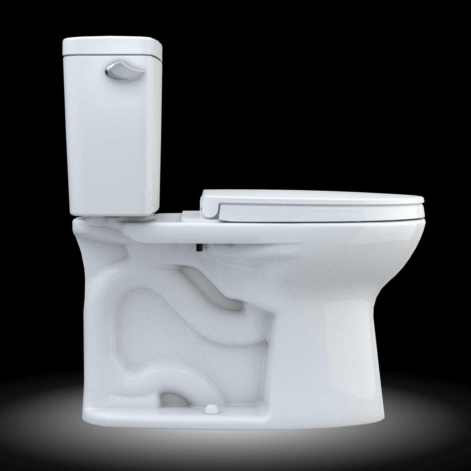 Drake 1.6 GPF Elongated Two-Piece Toilet with Tornado Flush TOTO MS776124CSFG#01 - Shop Hardware Tools Online Store