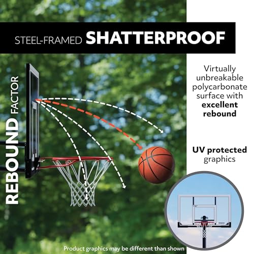 Lifetime Adjustable Basketball Hoop (54-Inch Polycarbonate)