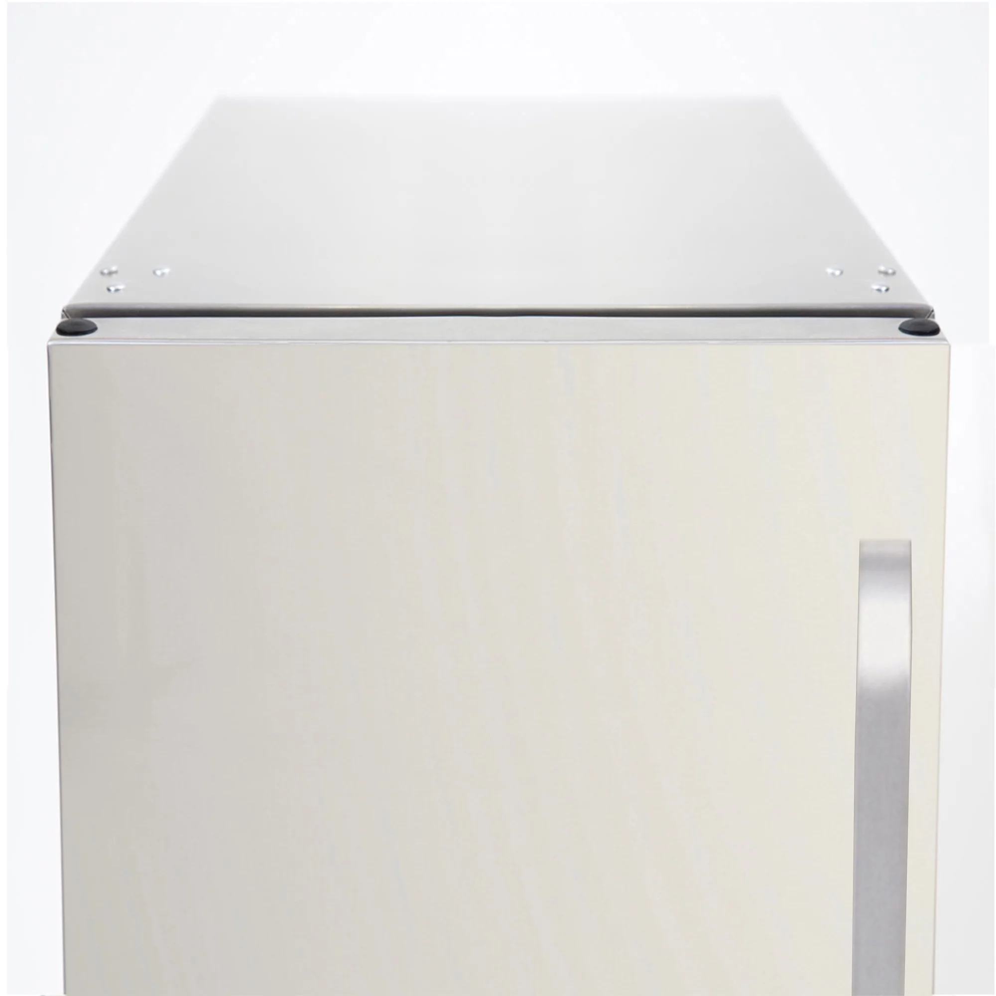 Whynter 62 Can 1 Shelf Lockable Beverage Refrigerator, Stainless Steel