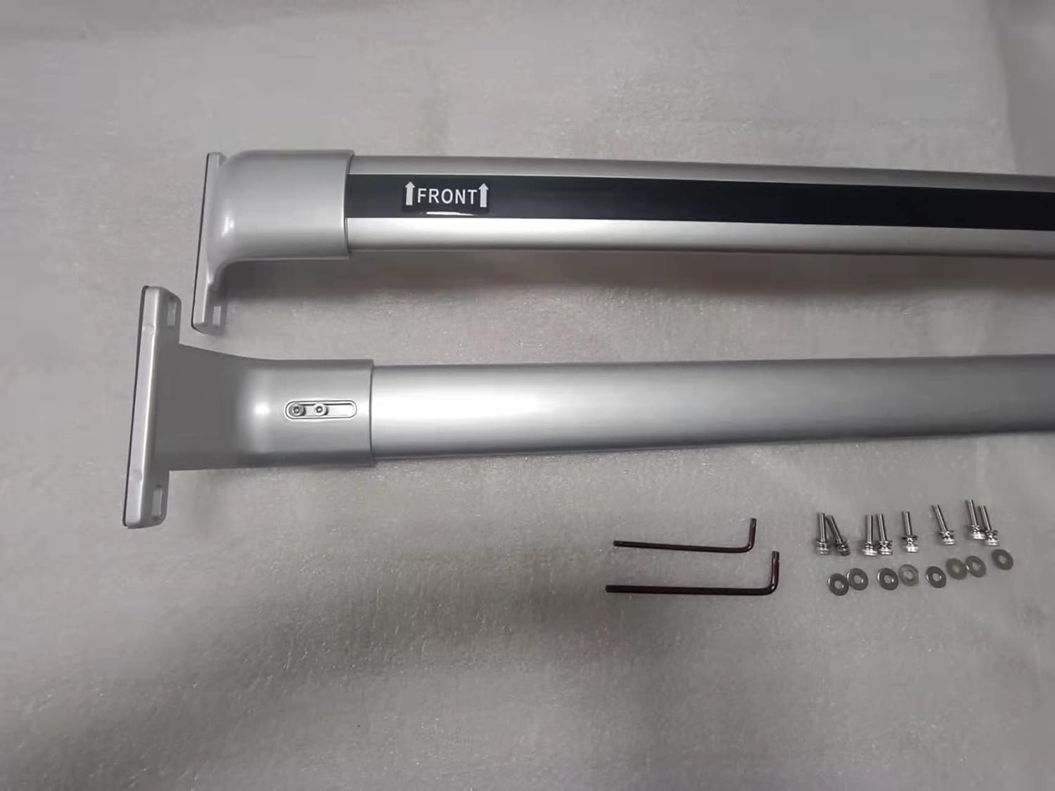 Roof Rack Cross Bars fit for Jeep Grand Cherokee L 2021 2022 Aluminum Cross Bar Silver