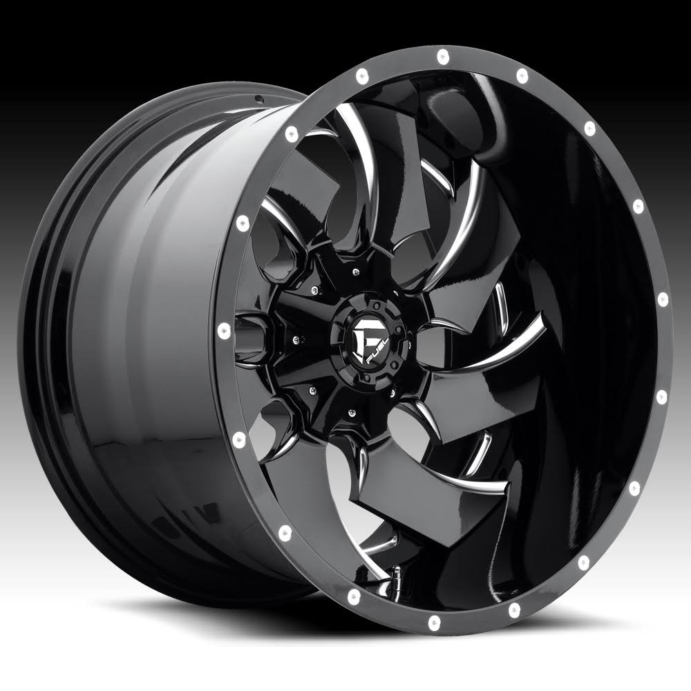 Fuel D239 Cleaver Gloss Black Milled 22x10 8x180 -13mm (d23922001850)