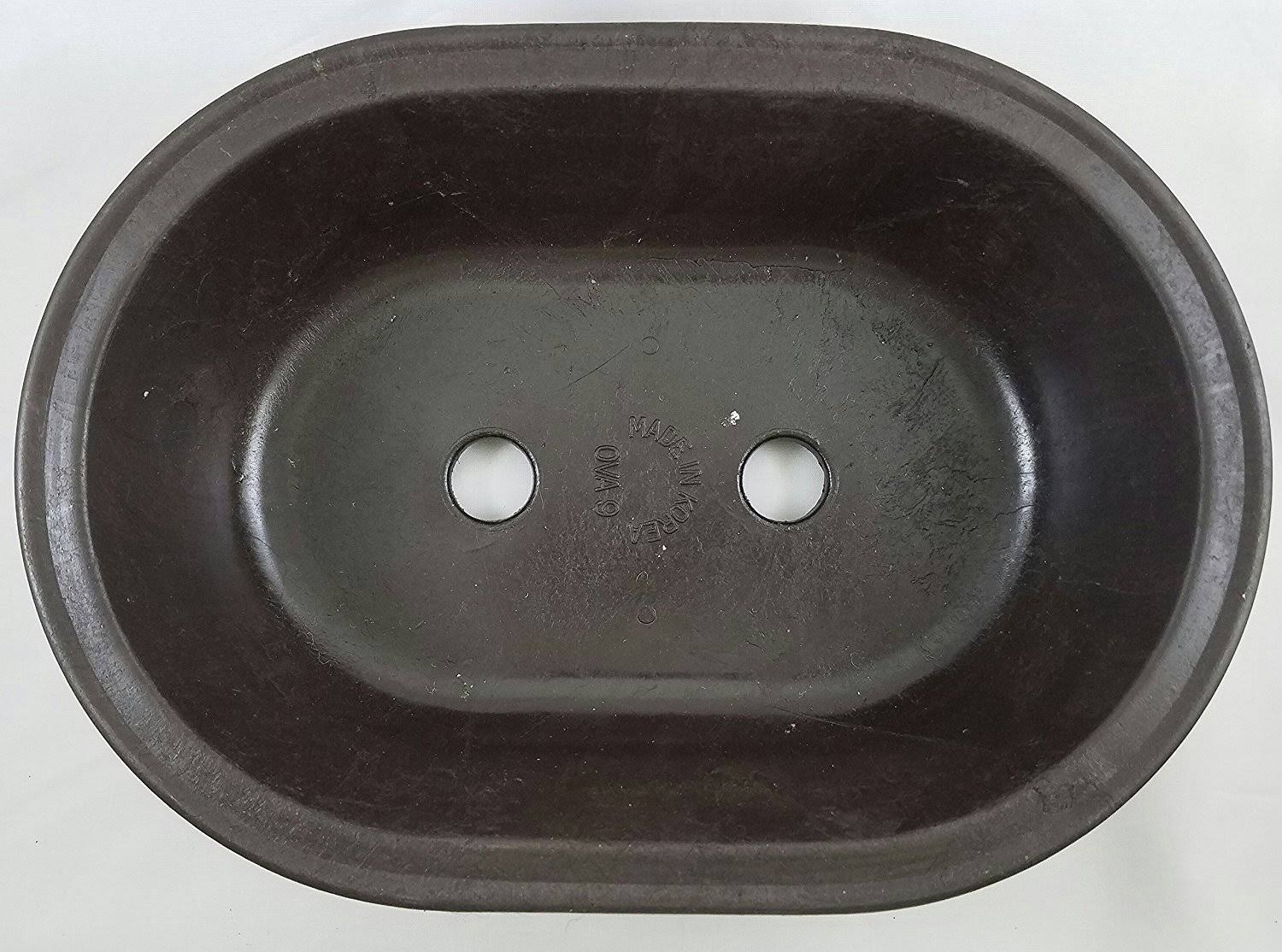 Oval Mica Bonsai Training Pot - Ova Series- OVA-12