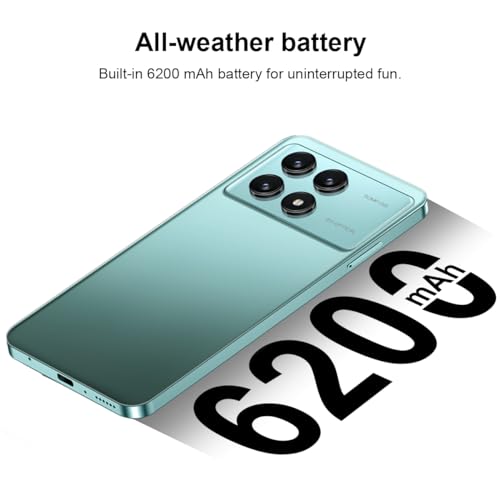 K70 5G Unlocked cell phones 2024 Android 13 smartphones 8GB+256GB/8-Core Android Phones 6.7" HD Screen 24MP+50MP Camera 6200mAh Battery Standby 5G Dual SIM mobile phones (Graphite black)
